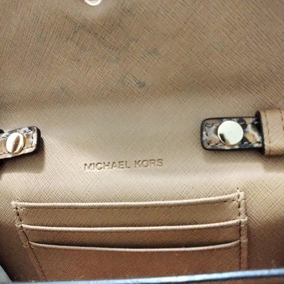 Michael kors python embossed crossbody - Picture 8 of 12